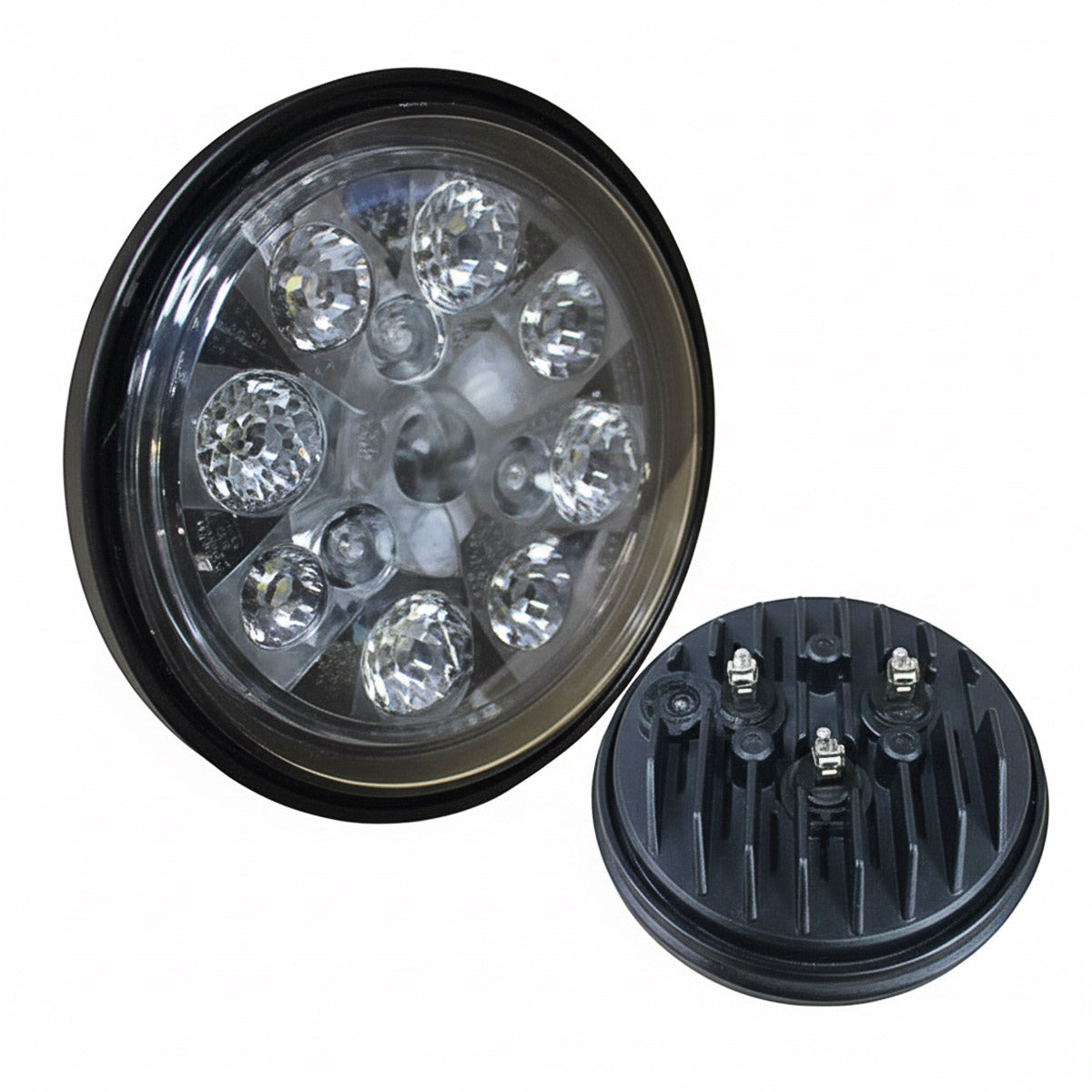 LED 24W ROUND SEALED BEAM HI/LO