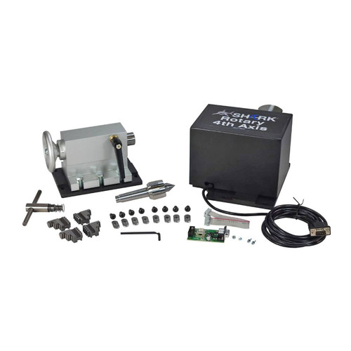 Next Wave SHARK Rotary 4th Axis System For SHARK CNC