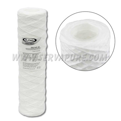 H2Only 30M-WP-10, 30 Micron Wound Polypropylene, #10