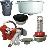 15 GPM Pump & Gas Vent Kit For 1000 Gal. x 48 in. Single Wall Skid Tank w/ E-Vents