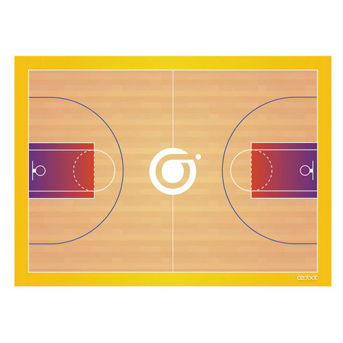Ozobot Challenge Mat, Basketball