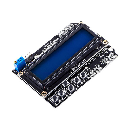 OSEPP 16 x 2 LCD Display & Keypad Shield