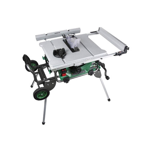 Metabo HPT 10" Jobsite Table Saw with Fold & Roll Stand