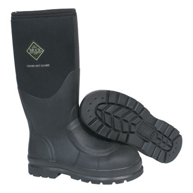 Honeywell Chore Met Guard Boots, Size 8, Black, 1/PR