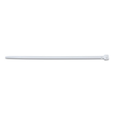 Gardner Bender Miniature Cable Ties, 18 lb Tensile Strength, 1/2 in x 4 3/4 in, Natural, 1/BG, #46104