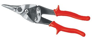 Ridgid Tool Company Aviation Snips, Straight Handle, Cuts Straight, 1/EA, #54125