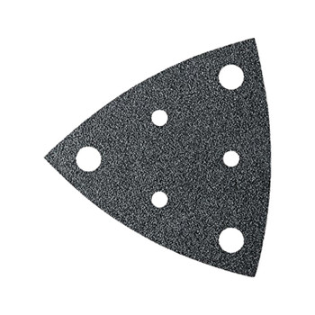 Fein MultiMaster Vacuum Sanding Sheets with Hook and Loop Attachment - Perforated, 60 Grit, 50-Pack # 63717109013