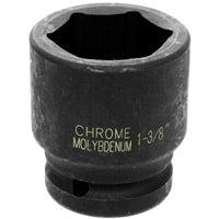 1-3/8 INCH X 6 POINT STANDARD IMPACT SOCKET - 3/4 INCH DRIVE