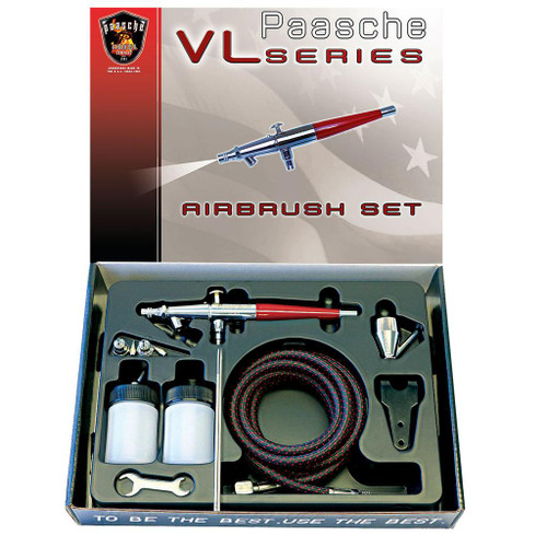 Paasche VL-Series Double-Action Airbrush Set