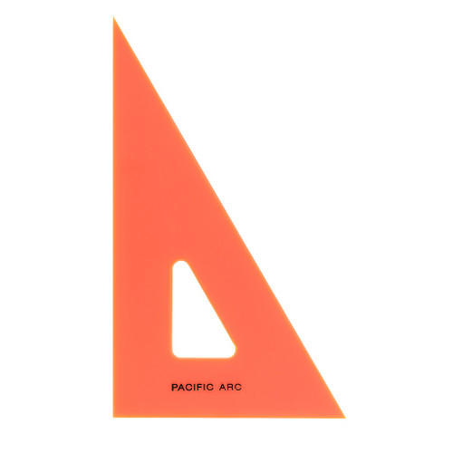 Pacific Arc Professional Fluorescent F-Series Triangle, 8" 30/60/90