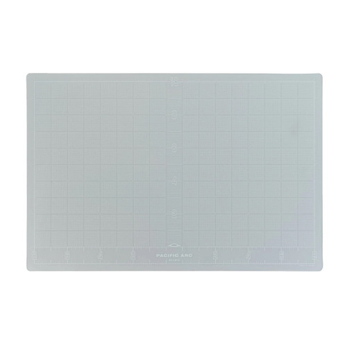 Pacific Arc Multipurpose Transparent Cutting Mat, 12" x 18"