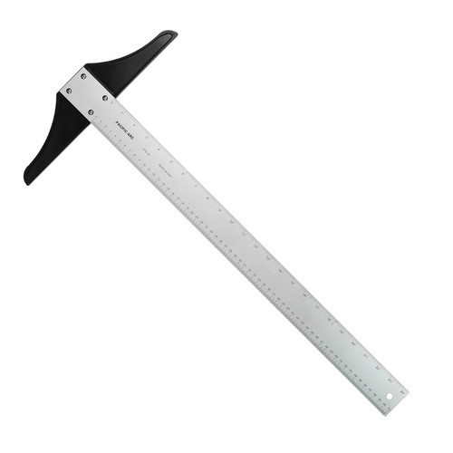Pacific Arc SMTQ-Series Stainless Steel T-Square, 24"