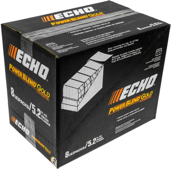 48 Pack of Echo PowerBlend Gold 2-Stroke Engine Oil 5.2 oz Bottle 50:1 Mix for 2 Gallons 6450002GDS