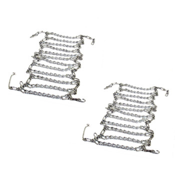 Oregon (2 Pack) 67-022 ATV 25X1300-9 Tire Snow Chains With 2-Link Spacing