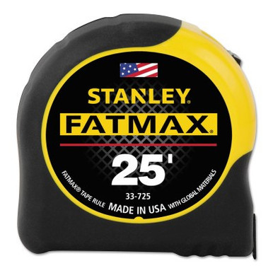 Stanley Products FatMax Classic Tape Measure with BladeArmor, 25' x 1-1/4" #33-725 (4/Pkg.)