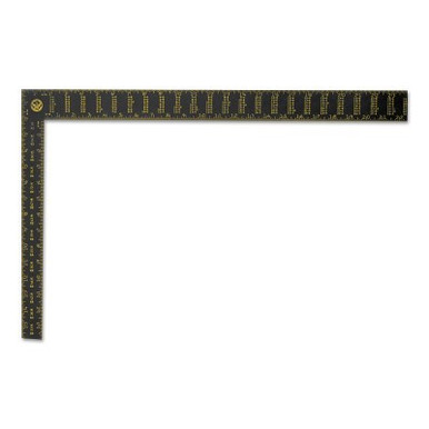 Stanley Products Premium Aluminum Rafter Square, 16" x 24" #45-011 (3/Pkg.)
