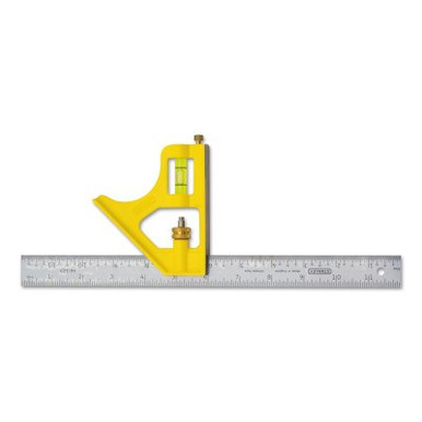 Stanley Products Premium Die-Cast Handle Combination Square, 12" #46-123 (4/Pkg.)