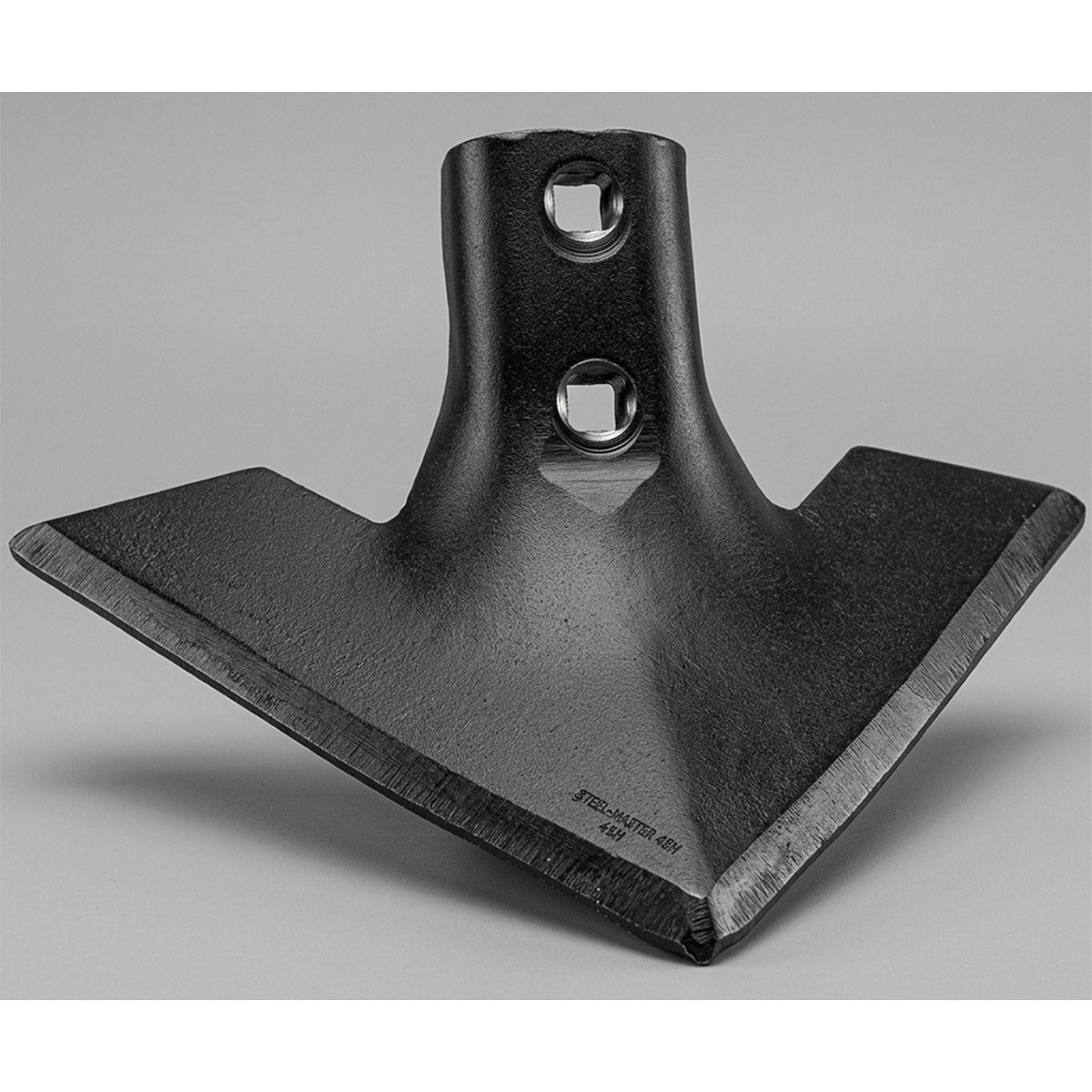SMA Chisel Plow Sweep - 10" x 1/4", 1/2" Bolt Holes, Medium Crown