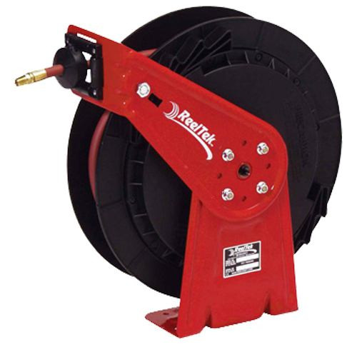 Reelcraft Medium Duty Spring Retractable Hose Reel, 3/8" x 50'