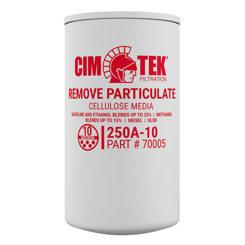 Cim-Tek 70005 250A-10 10 Micron Particulate Fuel Filter