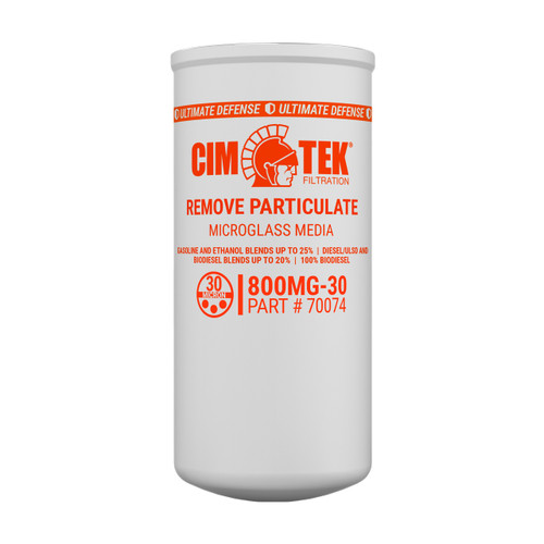 Cim-Tek 70074 800MG-30 30 Micron Particulate Fuel Filter