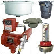 20 GPM Pump & Gas Vent Kit For 1000 Gal. x 64 in. Single Wall Skid Tank