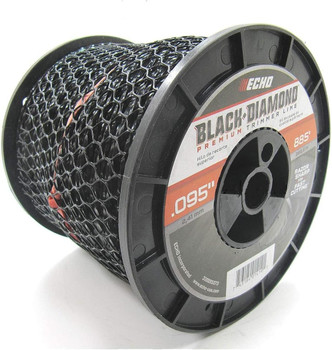 Echo Genuine Black Diamond 885ft Spool .095" (dia.) Trimmer Line, 4 Spools 330095073-2PK