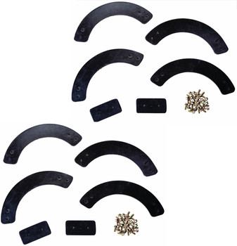 Oregon (2 Pack) 73-051 Rubber Paddle Set Replaces 73-050 MTD Auger Assembly