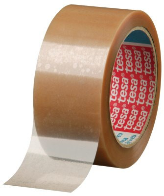 Tesa Tapes Carton Sealing Tape, 2" X 55 yd, Clear, 1/ROL
