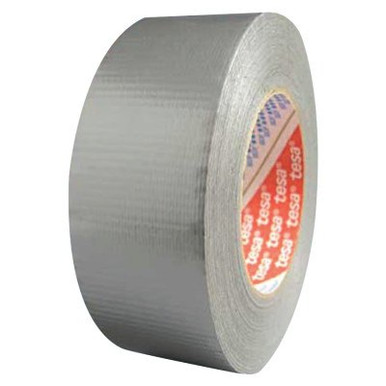 Tesa Tapes Utility Grade Duct Tapes, Silver, 2 in x 60 yd x 7.5 mil, 1/ROL