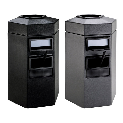 Commercial Zone 45 Gal Hex Waste/Windshield Units