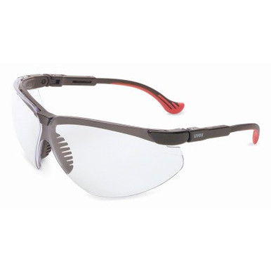 Honeywell Genesis XC Eyewear, Clear Lens, HydroShield Anti-Fog, Black Frame, 10/PK, #S3300HS