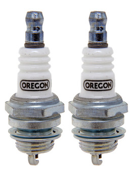 Oregon (2 Pack) 77-300-1-2PK Spark Plug - Bosch WS8F Champ Cj7Y NGK BPM7A