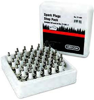Oregon 77-406, Spark Plug, Shop Pack of 50 of 77-321-1 L86C, W8A, B6HS