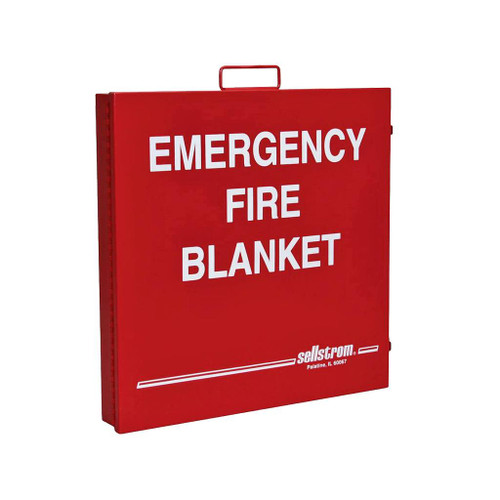 Sellstrom Fire Blanket with Cabinet