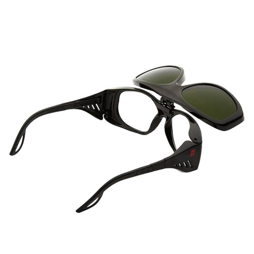 Sellstrom X35 Series Safety Glasses, Black Frame, Lens 5