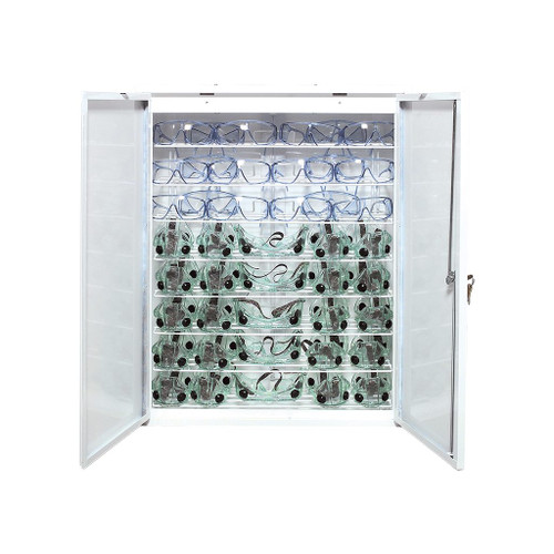 Sellstrom Monitor 2000 Germicidal Cabinets with Glasses & Goggles