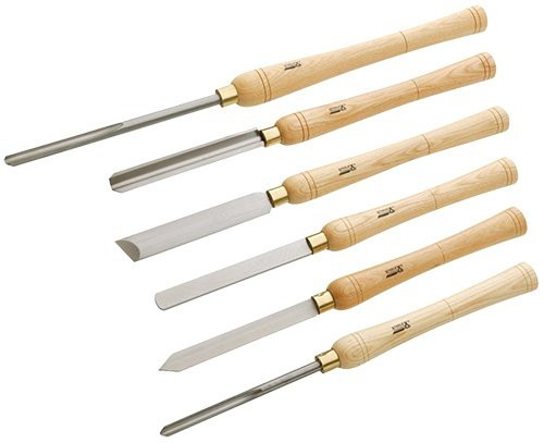 Steelex 6-Piece Deluxe Lathe Chisel Set
