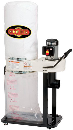 Shop Fox 1 HP Dust Collector Model W1727