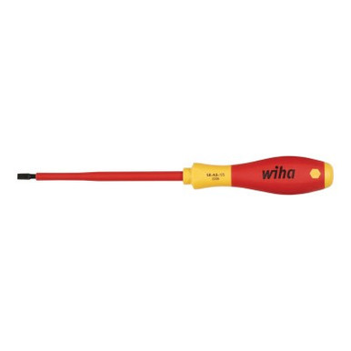 Wiha Tools 3.0X100MM(1/8) INSULATED SLOTTED SCR, 1/EA, #32012