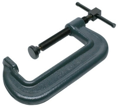 JPW Industries Brute-Force 100 Series C-Clamps, Sliding Pin, 2 5/8 in Throat Depth, 1/EA, #14170