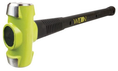 JPW Industries B.A.S.H Unbreakable Handle Sledge Hammer, 6 lb Head, 30 in Ergonomic Handle, 1/EA, #20630