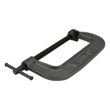 JPW Industries 540 Series Carriage C-Clamps, Sliding Pin, 2 1/16 in Throat Depth, 1/EA, #22003