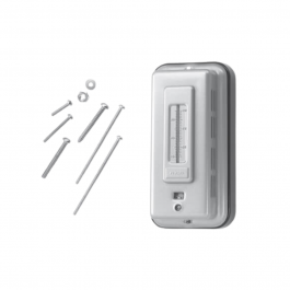 Siemens Building Technology 832-0120 Pneumatic Concealed Adjustment Room Thermostat W/Thermometer DA