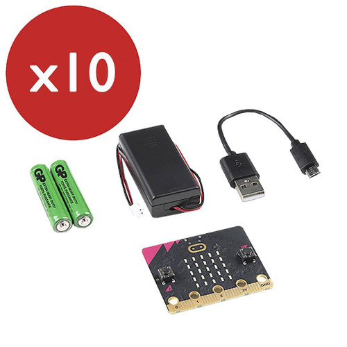 micro:bit v2 Club Kit Go Bundle 10-Pack
