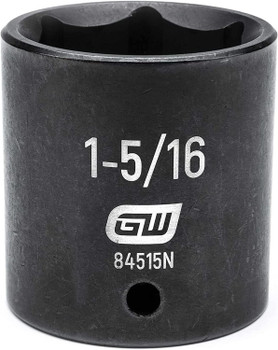 Gearwrench 1/2" Drive 6 Point Standard Impact SAE Socket 1-5/16" - 84515N