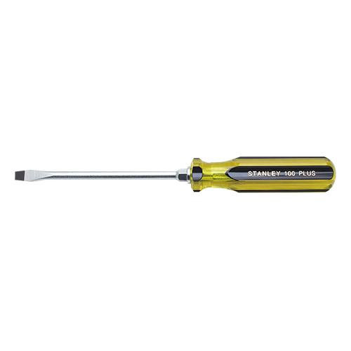 Stanley 100 Plus Standard Screwdriver, 5/16" x 6"