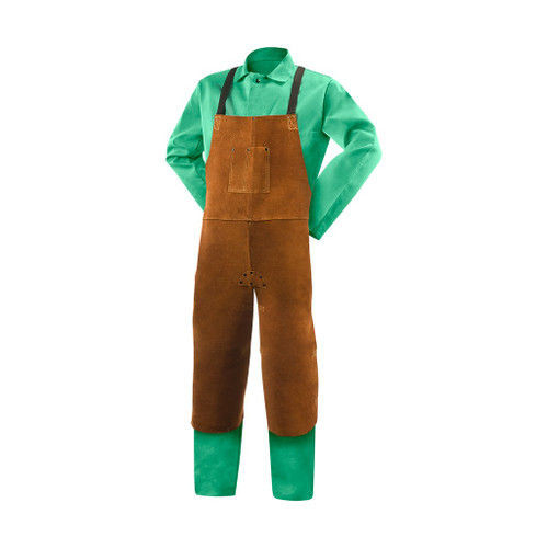 Steiner Weld-Rite Leather Apron Split-leg, 24"W x 42"L