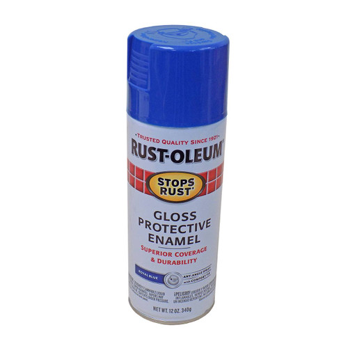 Rust-Oleum Stops Rust Enamel Spray, Gloss, Royal Blue