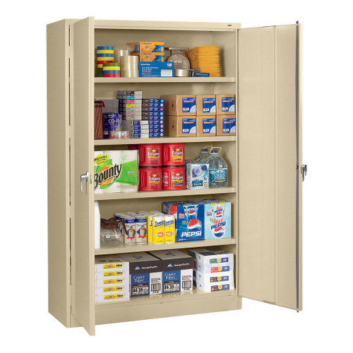 Tennsco 48"W Standard Series Metal Jumbo Cabinet, 18"D x 78"H